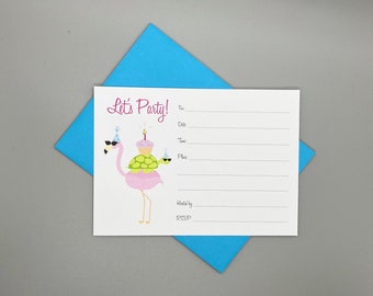 Invitations - Fill-in, Assorted designs - by RLM Design - Let’s Party, Dinner Party, Holiday, Birthday