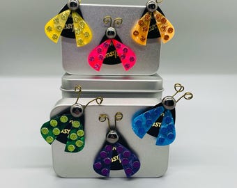 Guitar Pick Bug Magnets – Handmade Ladybug Fridge Magnets - PicksyArt by RLM Design