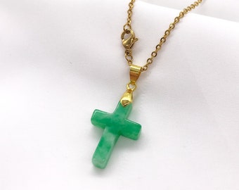 Green cross best sale necklace