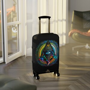 Elluminati Eye Luggage Cover, 3 Sizes Printed Suitcase Covers 2299 image 5