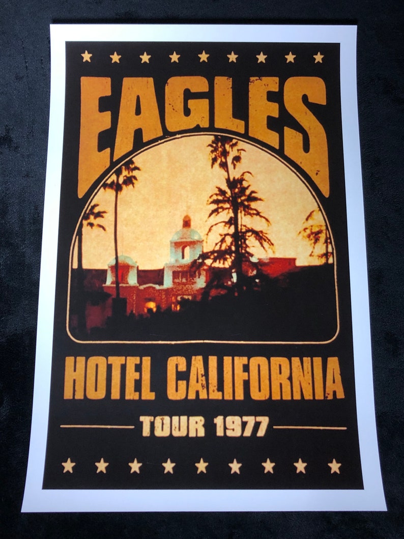 eagles 1977 hotel california tour