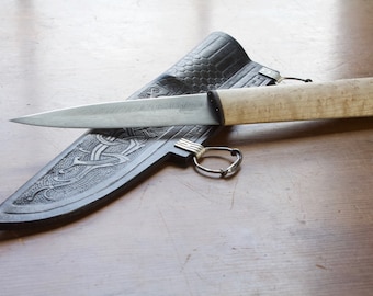 Jarntunn - Viking Age Bloomery Steel Knife