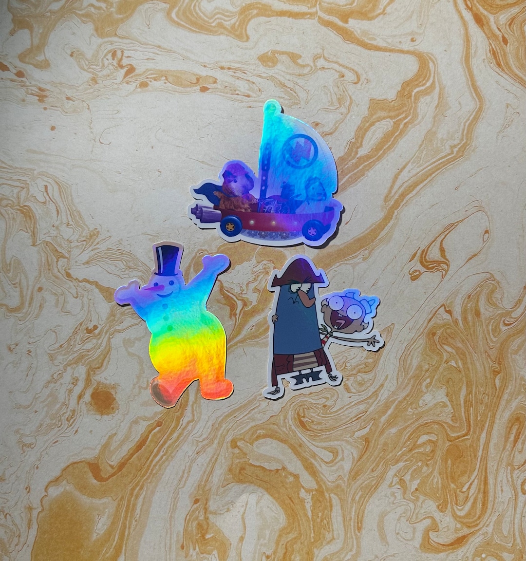 Nick Jr Stickers Nostalgia Nostalgic Kawaii Stickers - Etsy