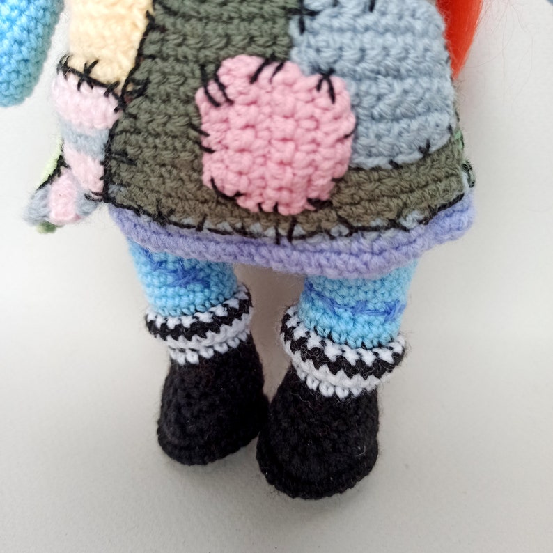 Sally crochet doll pattern. Nightmare before Christmas Etsy