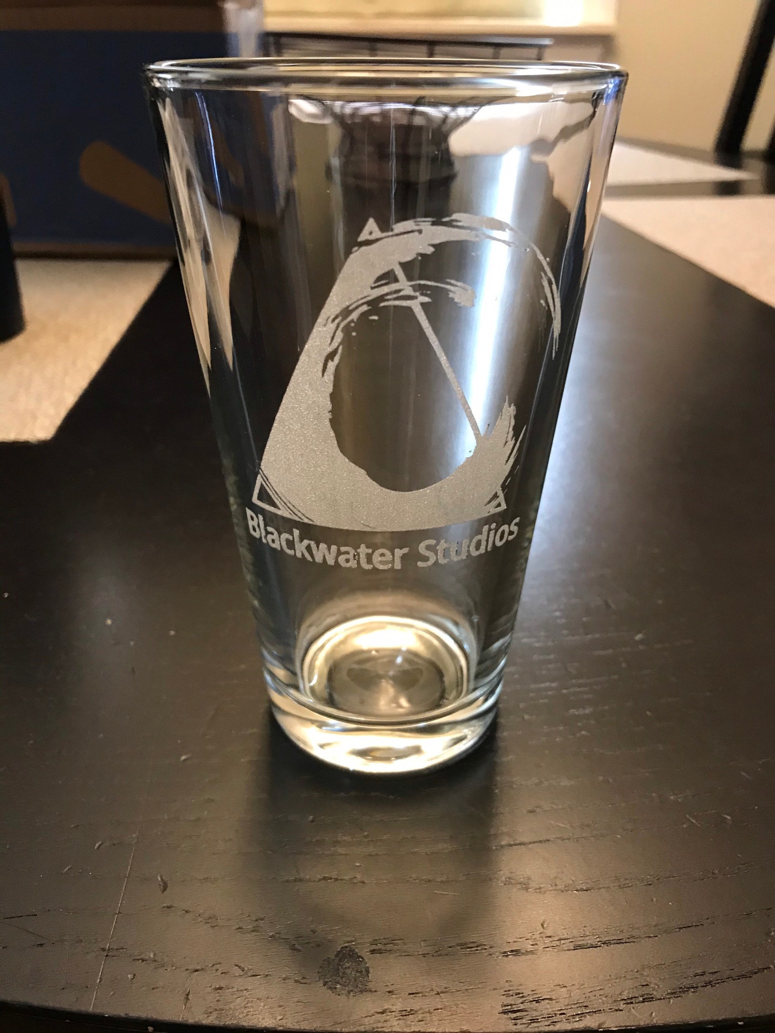 Custom Pint Glass Laser Engraved Personalized With Your Etsy