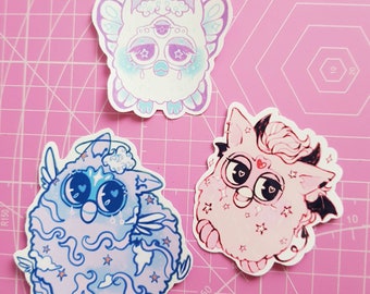 Furby Sticker Etsy
