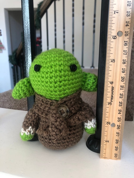 かぎ針編みのベビーヨーダ - Etsy 日本