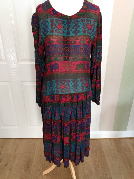 Phool colourful dress