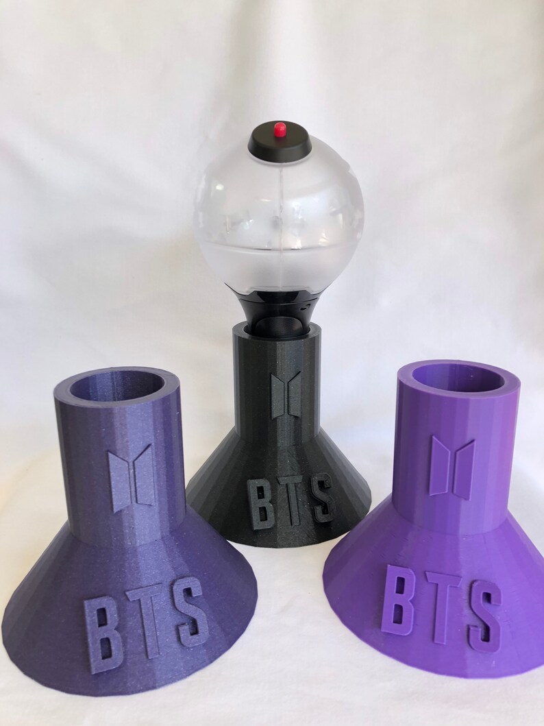 BTS ARMY light stick holder stand or vase Etsy
