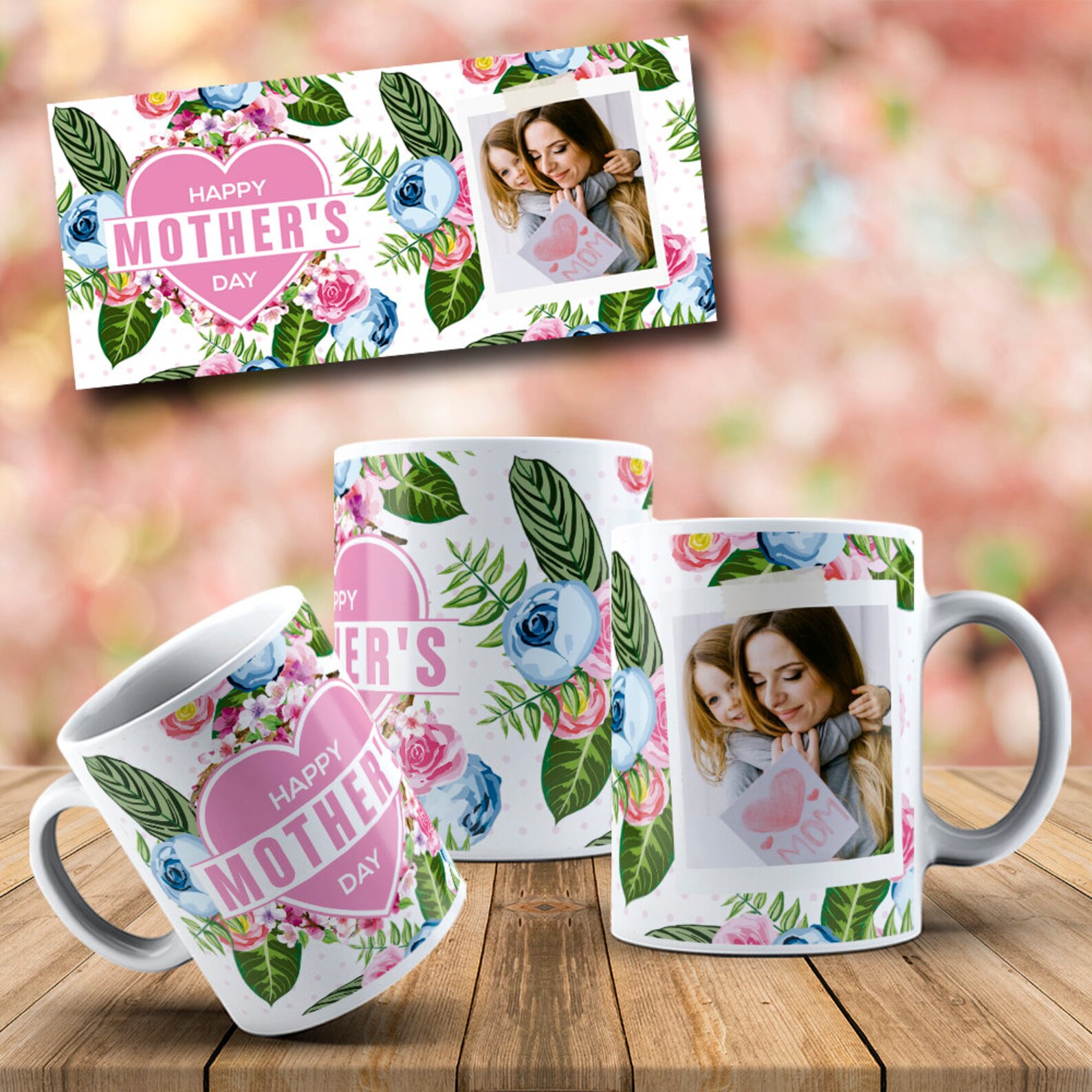 Mug Template For Sublimation