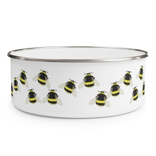 Disover Bumble Bee Bowl | Enamel Storage Bowl