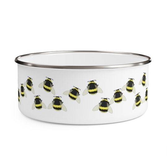 Disover Bumble Bee Bowl | Enamel Storage Bowl