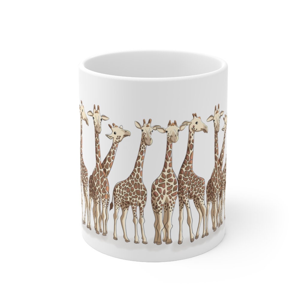 Giraffe Mug Cute Giraffe Coffee Mug Zoo Mug Animal Lover - Etsy