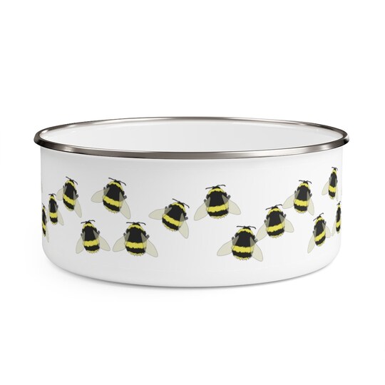 Disover Bumble Bee Bowl | Enamel Storage Bowl