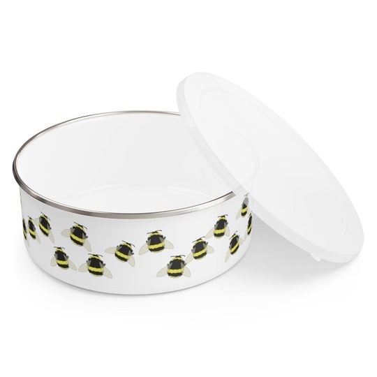 Disover Bumble Bee Bowl | Enamel Storage Bowl