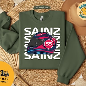 Carlos Sainz Formula One Shirt, F1 Shirt, Carlos Sainz Shirt, Carlos Sainz F1, Sainz F1 Shirt, Team Sainz, F1 Sainz Merch