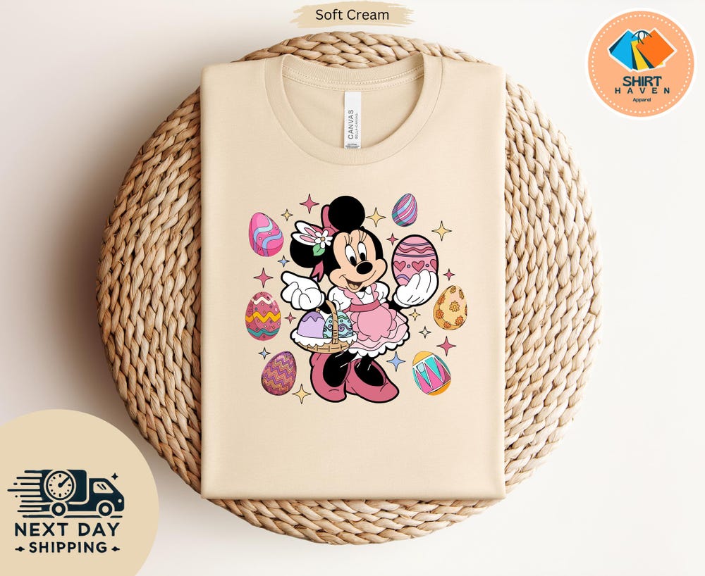 Disney Easter Shirts, Minnie Easter Shirt, Disney Easter Bunny Shirt, Disneyworld Easter, Vacation Shirt, Easter Family Teesummer