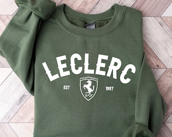 Charles Leclerc Formula One Sweatshirt, F1 Shirt, F1 Two Sides Shirt, Charles Leclerc Shirt, Charles Leclerc F1 Shirt, Charles Leclerc 16