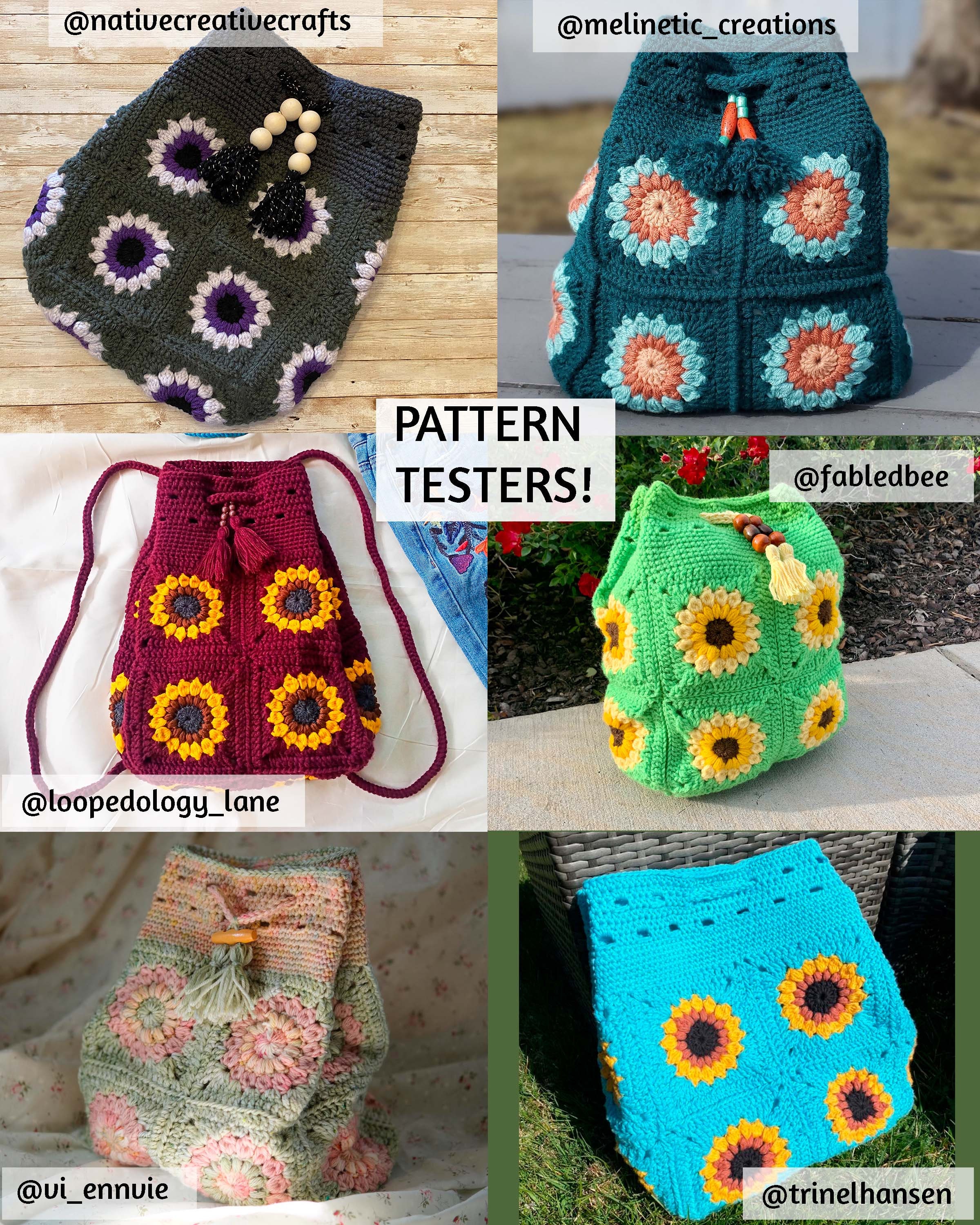 Ravelry: A Crochet Backpack pattern by Sawsanna Mo