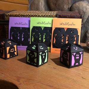 Paper Halloween Ghost Box Kit-3 pc