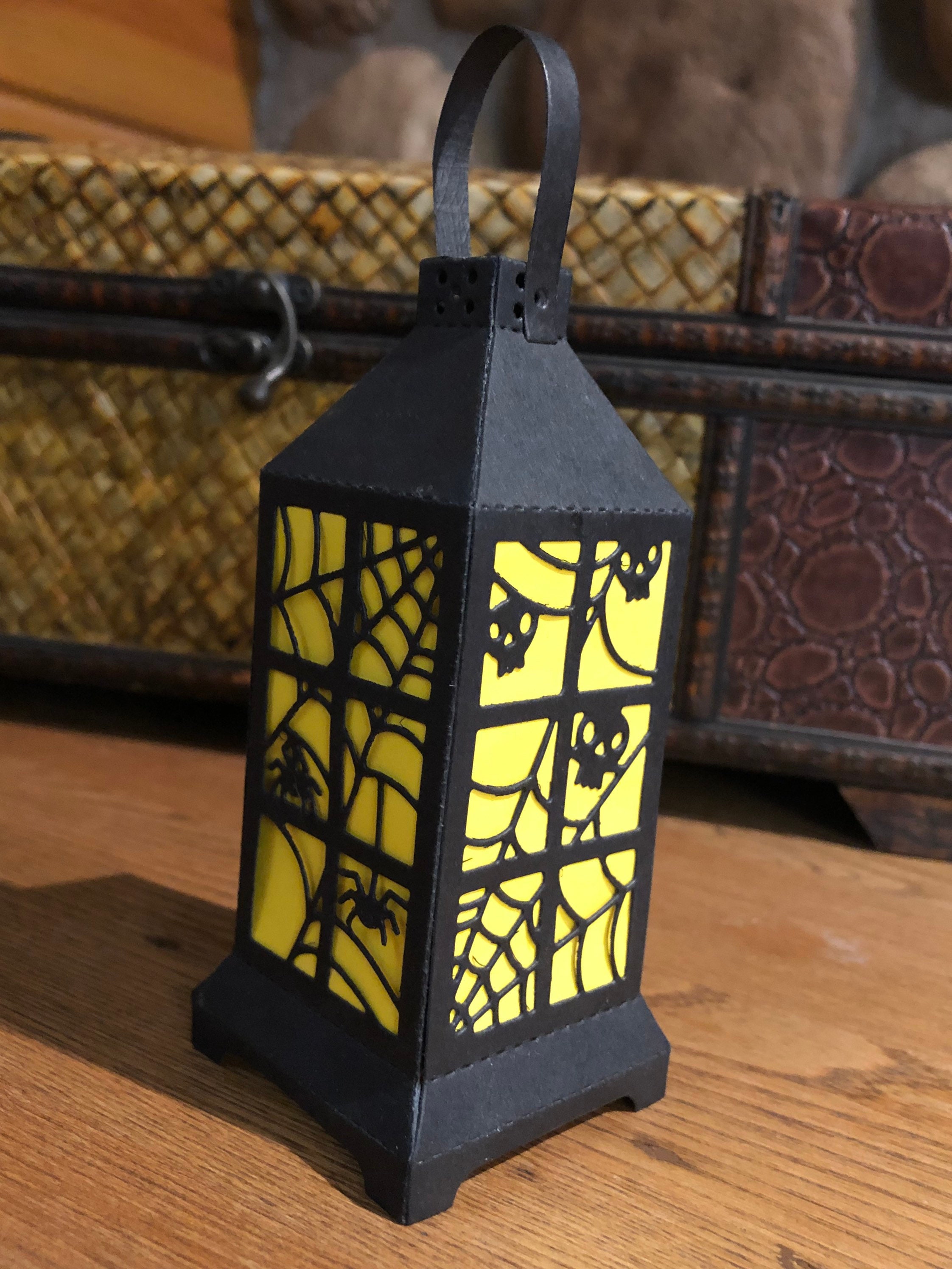 Paper Halloween Lantern Craft Kit3 Pc Etsy
