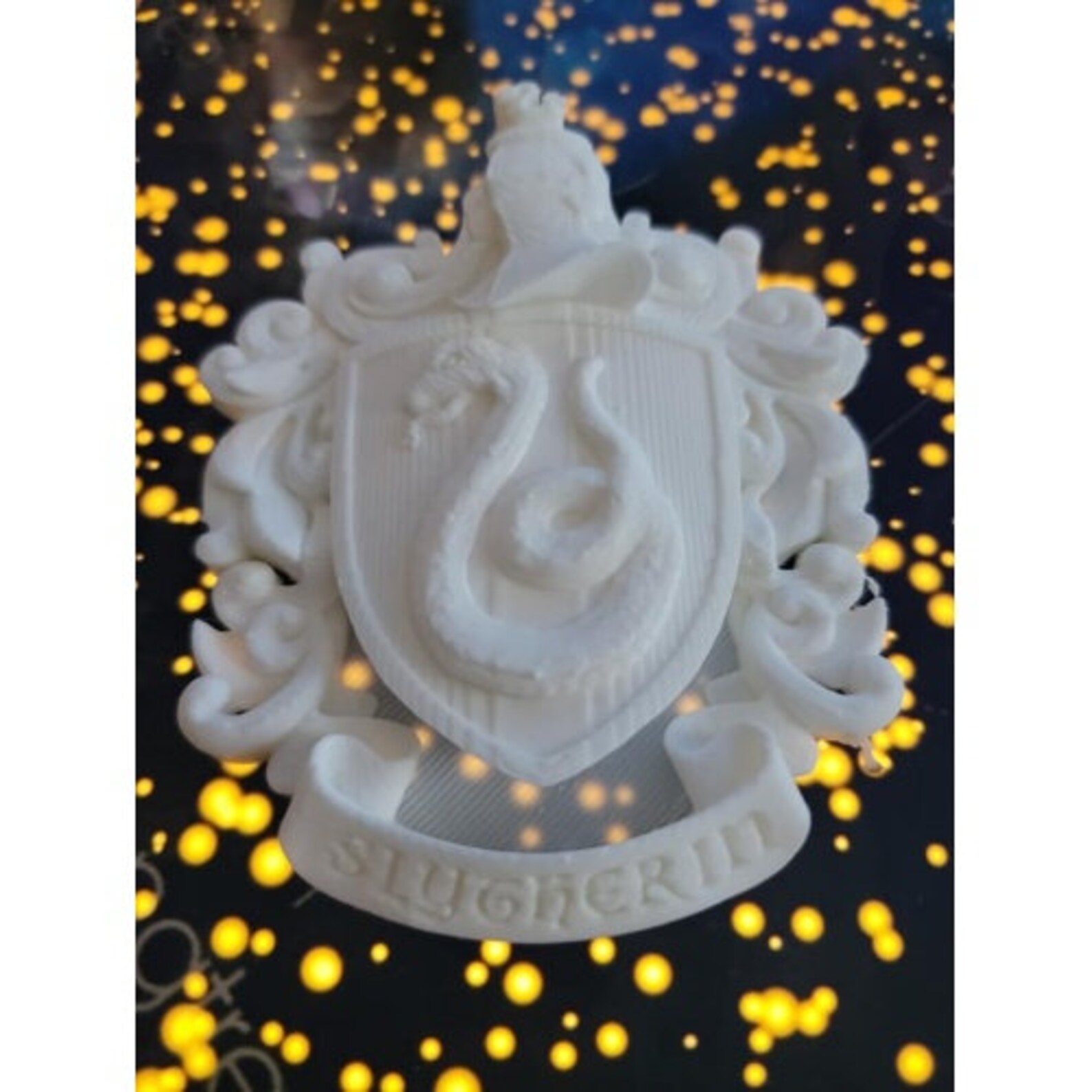 Slytherin Hogwarts House Crest From Harry Potter | Etsy