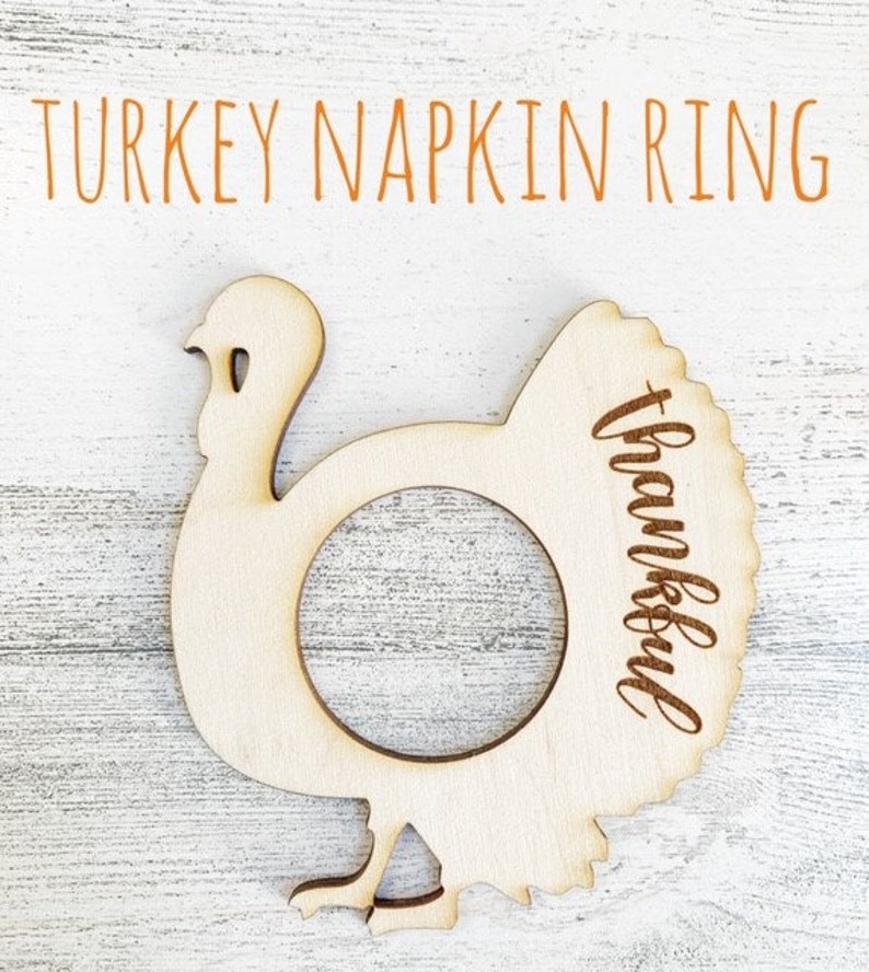 Download Turkey Centerpiece SVG File 3D Turkey Thanksgiving Table | Etsy