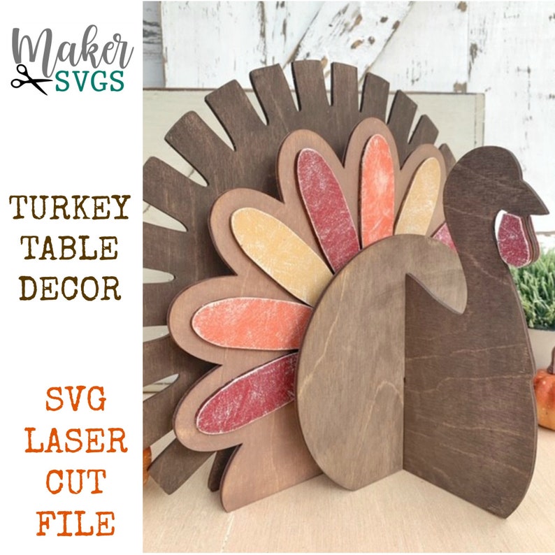 Download 3d Turkey Turkey Svg Thanksgiving Table Decor Turkey Centerpiece Svg File Laser File Glowforge File Thanksgiving Svg Svg File Digital Art Collectibles Nusajayagroup Com