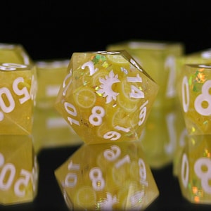 Lemon Meringue Dice Set