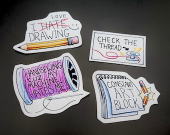 Creative Rage Vinyl Stickers