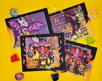 Team Dark Mini Art Prints
