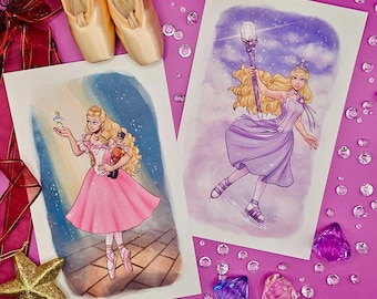 Clara & Annika Art Prints