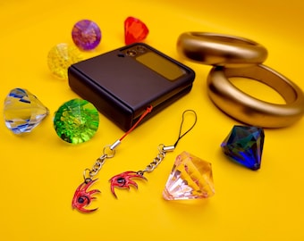 The Ultimate Lifeform Logo Phone Charm Accessory