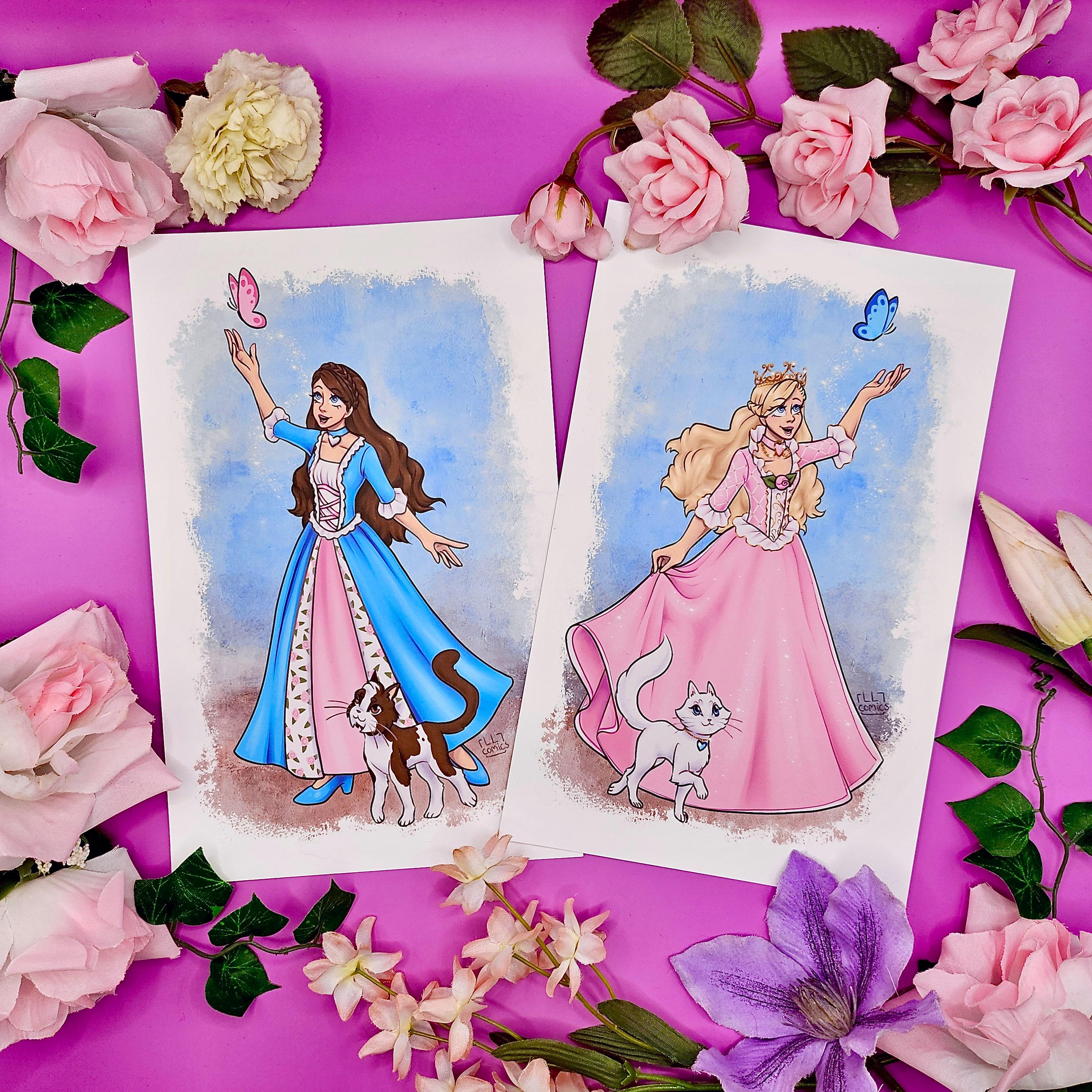 Barbie 12 Dancing Princesses Game - Etsy Canada