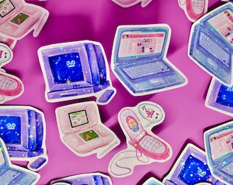2000’s Girl Nostalgia Vinyl Stickers