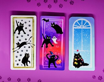 Black Cat Meme Bookmarks