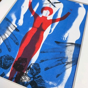 The Priestess – 8x10&quot; Risograph Print