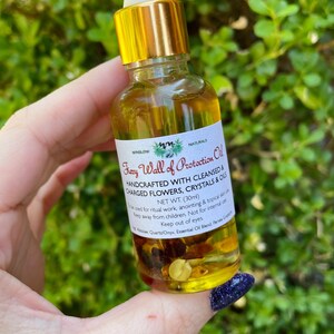 Fiery Wall of Protection Ritual Oil, Protection Oils, Spiritual Oil, Ritual Handcrafted Oil, Magick Oil, Anointing Oil