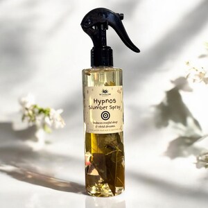 Hypnos Slumber Spray, Hypnos Invoking Sleep Offering Sprays, Handcrafted Witchy Products, For Body and Room
