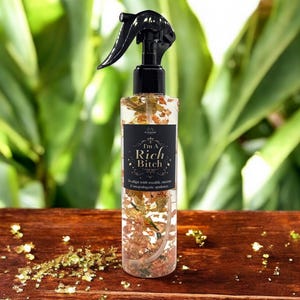I&#39;m A Rich Bitch Spray, Money and Prosperity Intention Sprays, Abundance Spray, Handcrafted Witchy Products, For Body and Room
