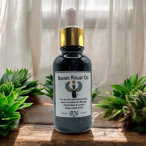 Bastet Offering Mix, Invoking Bastet Mix, Ritual Herbs and Flowers, Bastet Mixture, Invocation Oil, Handcrafted Oil, Altar Oil