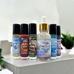 Dragon Ritual Oil, Draconian Offering Oils, Invocation Oil, Handcrafted Oil, Anointing Oil, Altar Oil