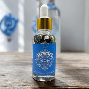 Evil Eye Ritual Oil, Nazar Offering Oil, Repel Evil Eye Intention Oil, Protection Invocation Oil, Handcrafted Oil