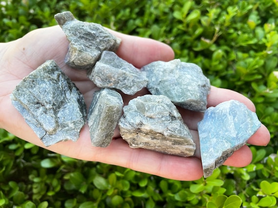 Labradorite Rough Natural Stone- Raw Stone - 1-1.5