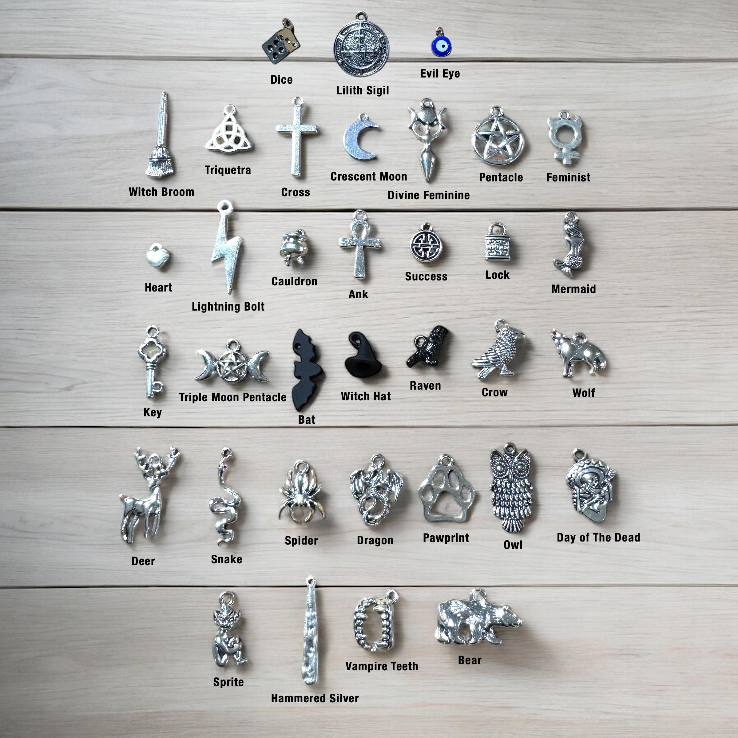 ADD-ON ONLY: Charms for Bracelets, Silver Charms to Add to Purchased Bracelets