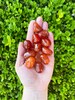 Carnelian Grade A Tumbled Stones, 18-25mm Small Natural Brazilian Carnelian, Carnelian, Red Carnelian Crystal, Authentic Carnelian 