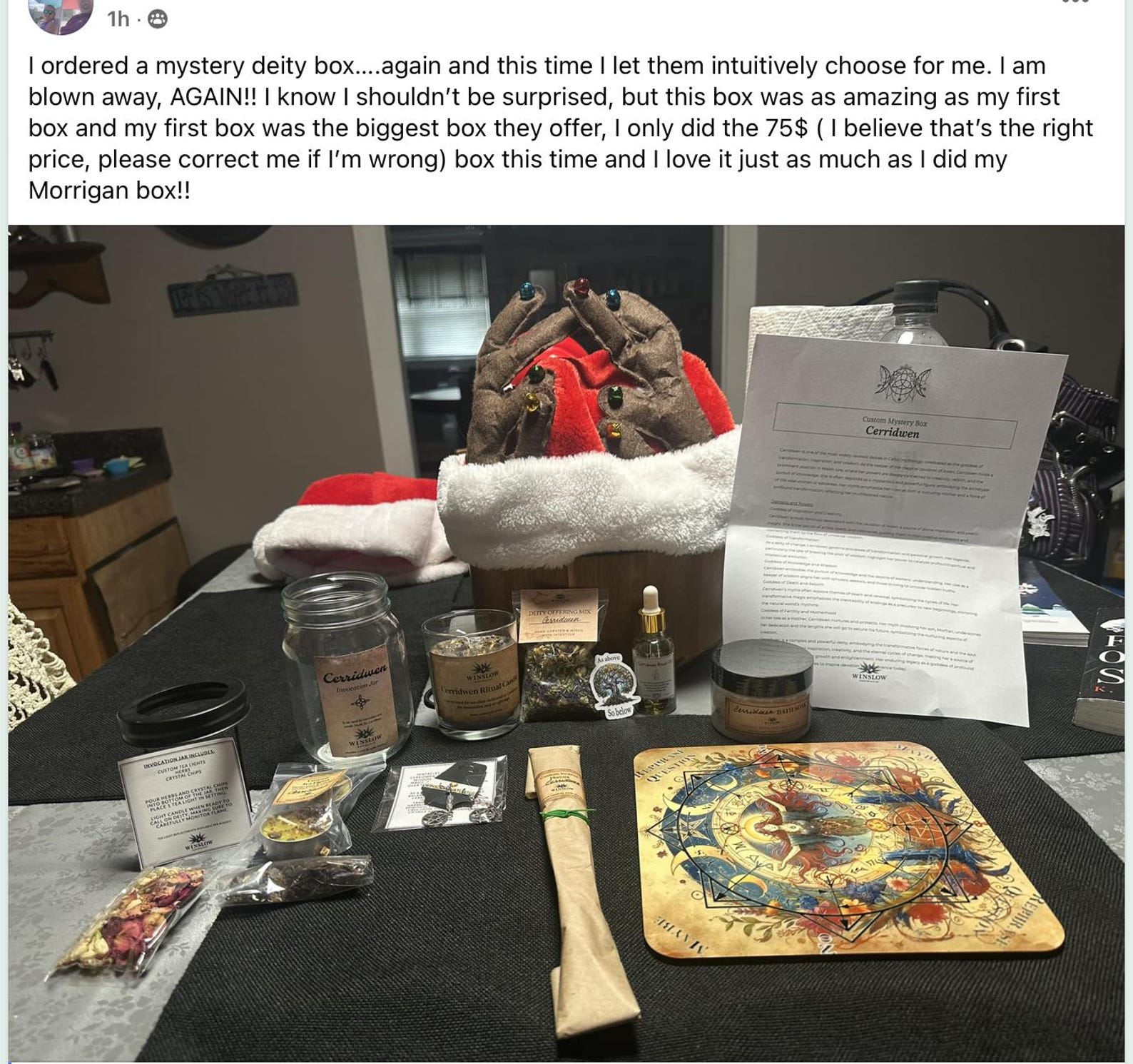 Deity Mystery Boxes, Handcrafted Metaphysical Items, Curated God or ...