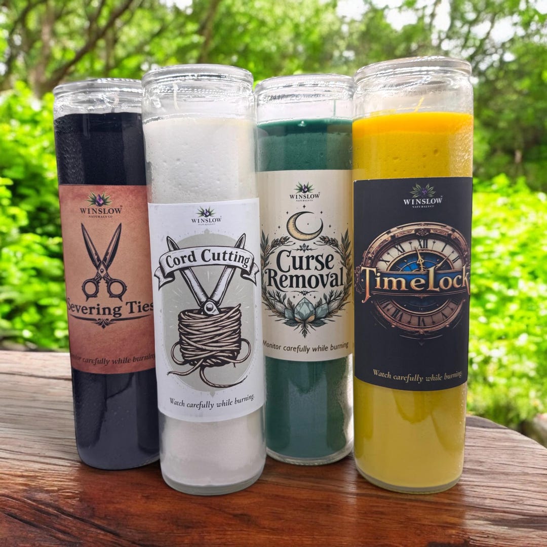 Etsy Ritual Spell Ritual Candles, Ritual Intention Candles, Full Sized Ritual ...