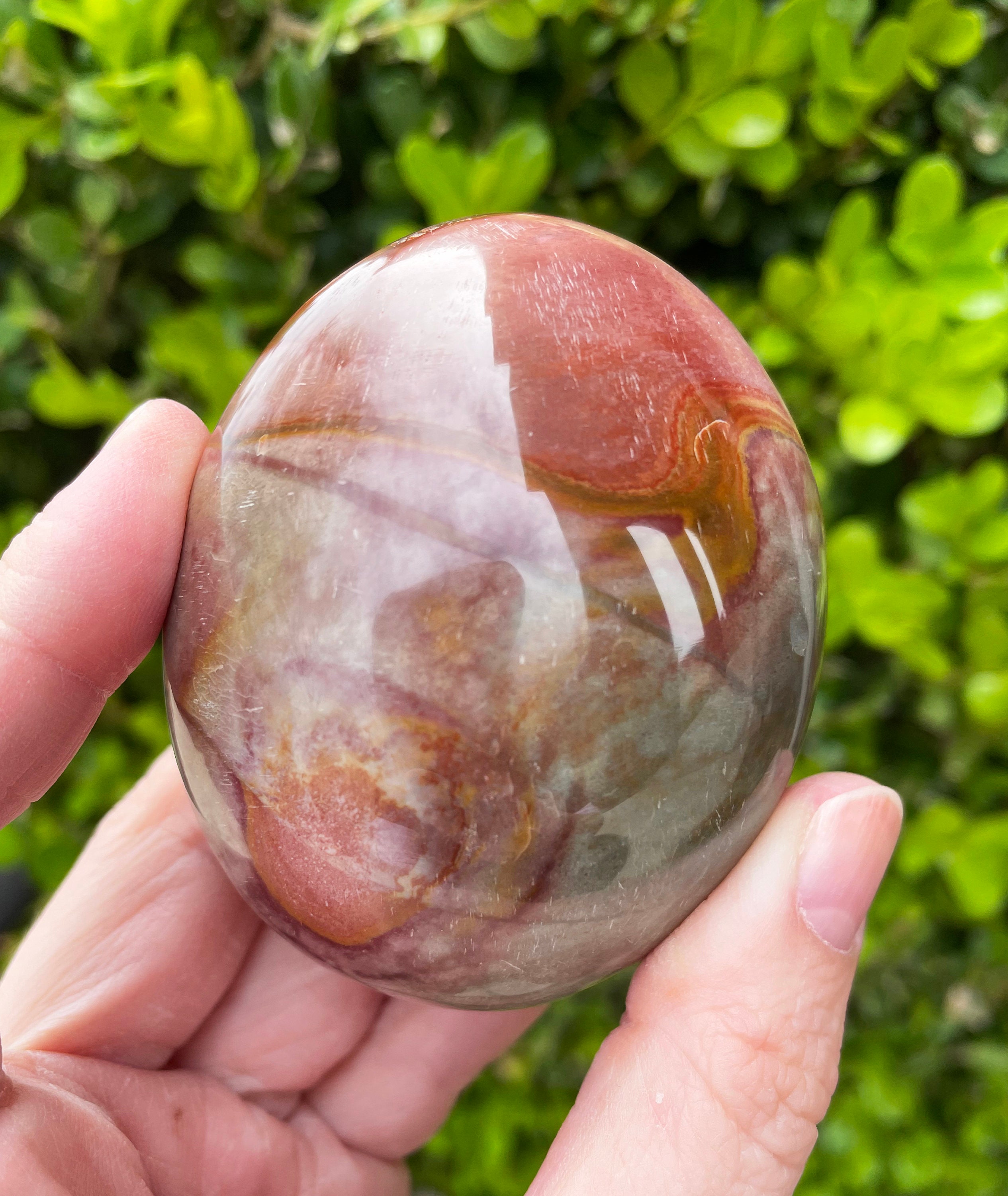 Large Polished Desert Jasper Tumbled Stone Desert Jasper Etsy
