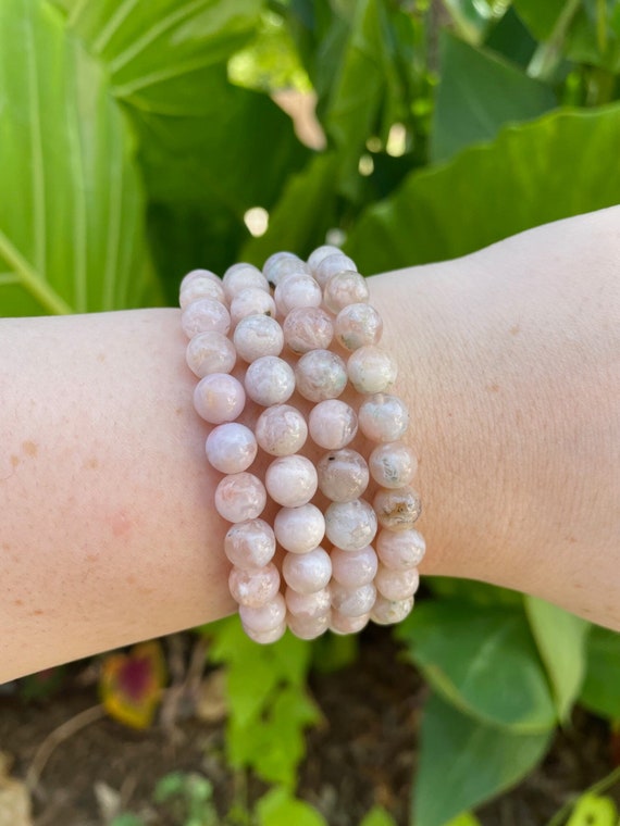 Pink amethyst bracelet deals